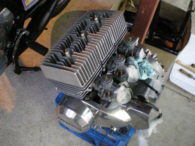 KH400 engine ready to go back
